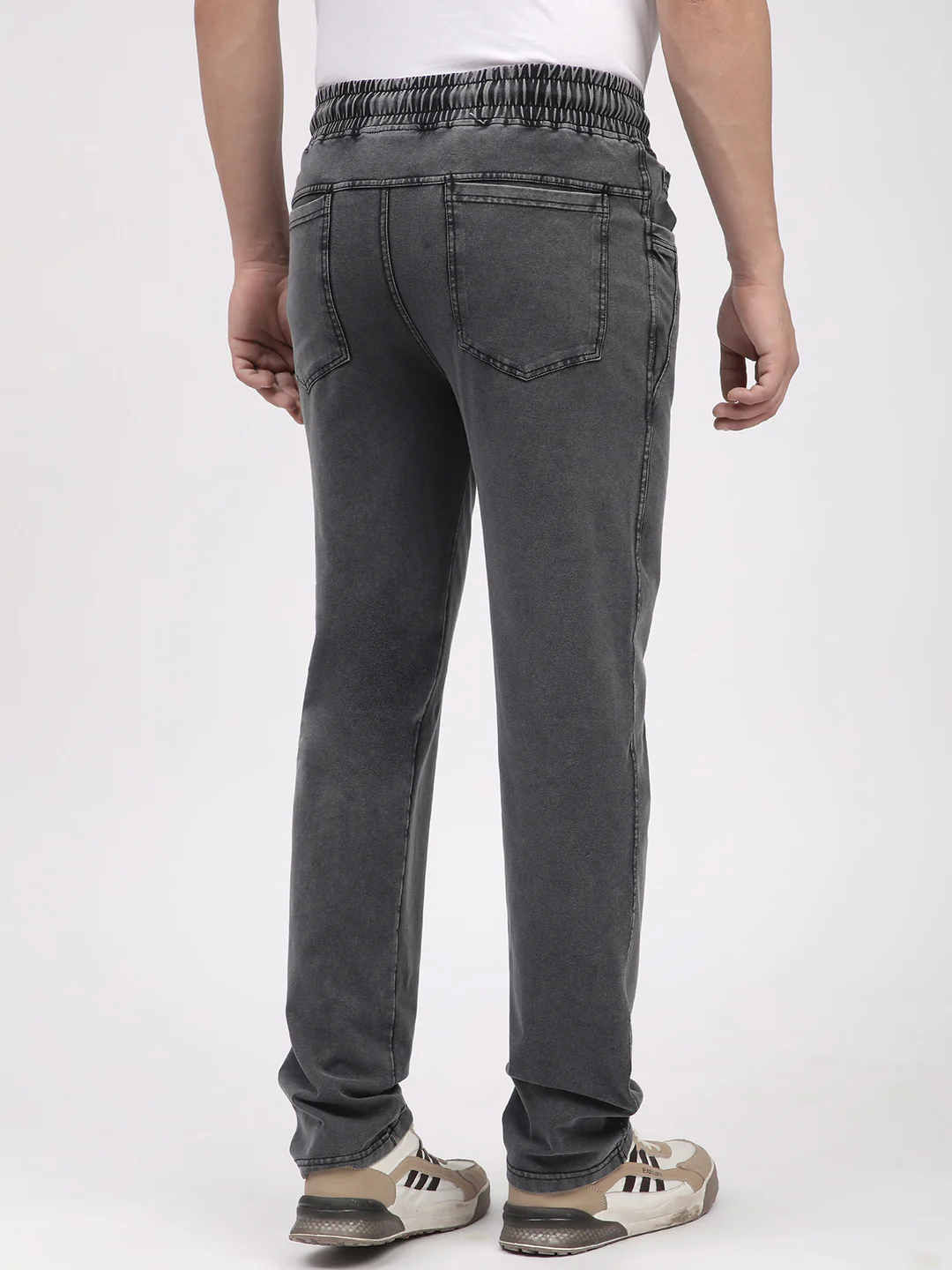 Acid Washed Lower for Men (Grey) - Image 4