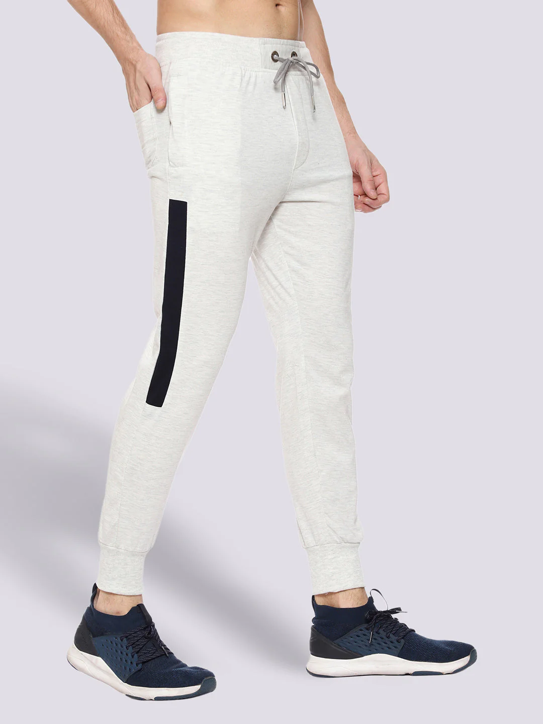 Close Bottom Cotton Track Pant for Men - Image 2