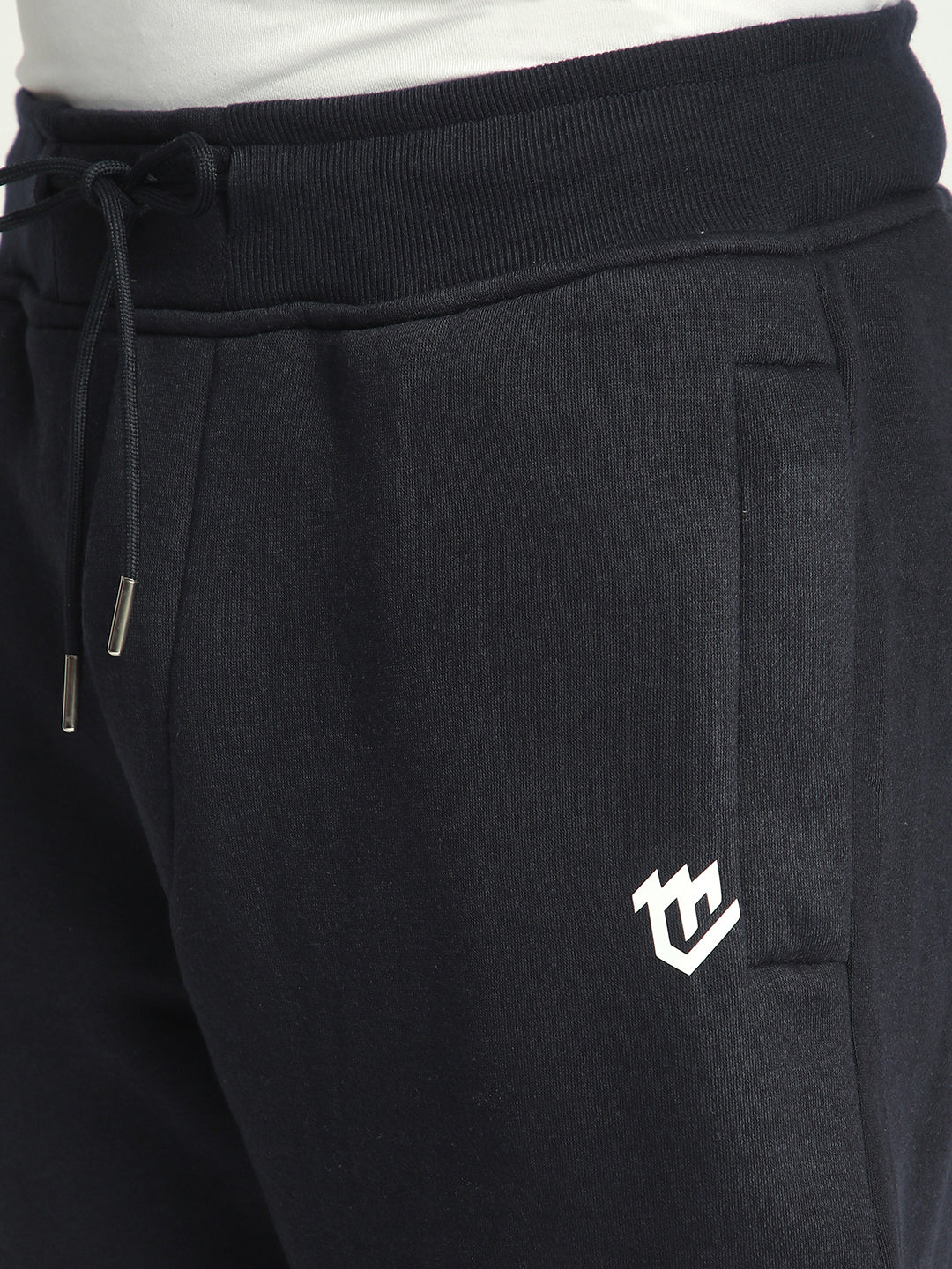 Fleece Winter Track Pant for Men. (Navy Blue) - Image 6