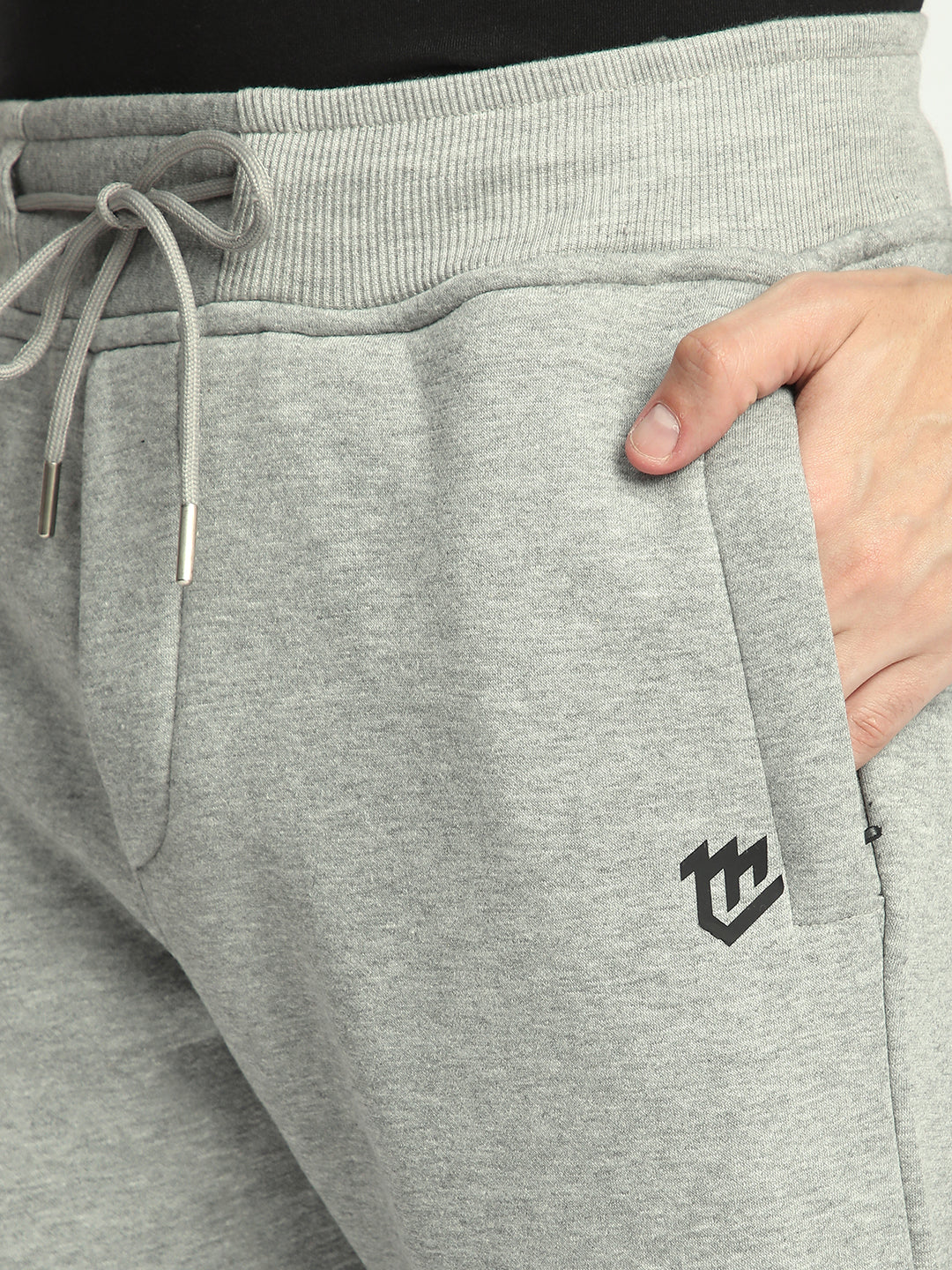 Fleece Winter Track Pant for Men. (Grey) - Image 7