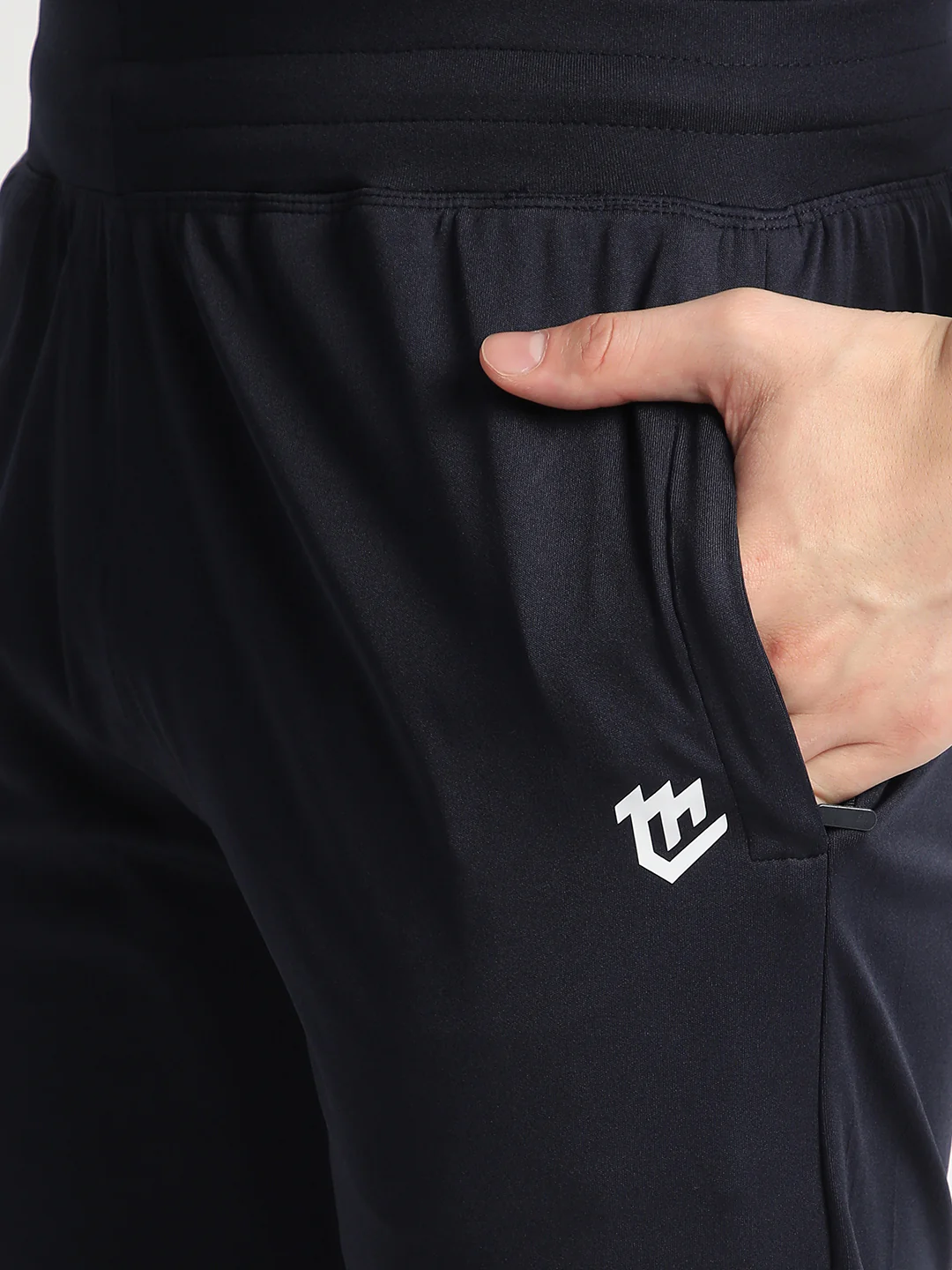 Rapid Dry Blue Solid Track Pant for Men (DRITX) - Image 7