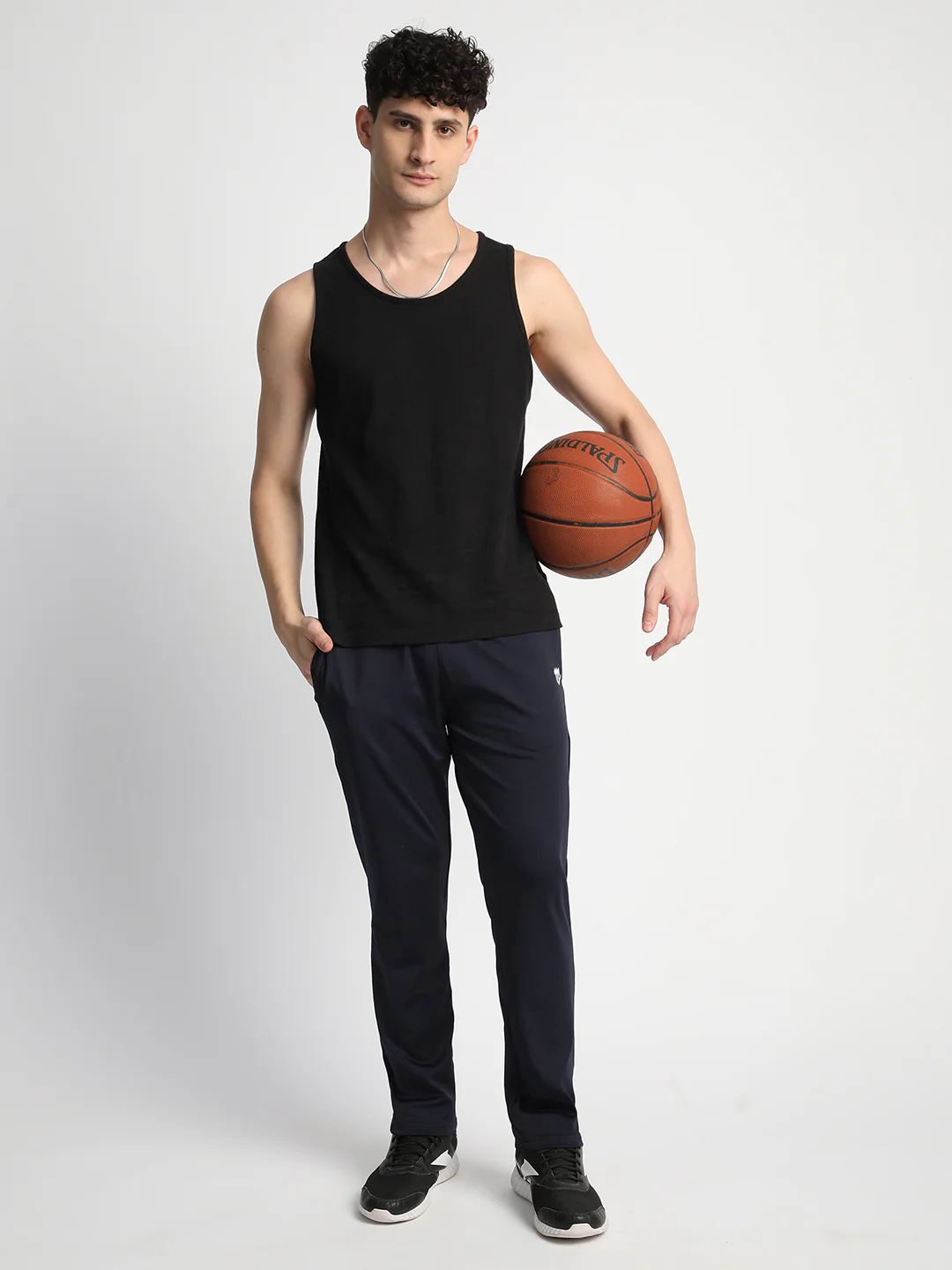 Rapid Dry Blue Solid Track Pant for Men (DRITX) - Image 8