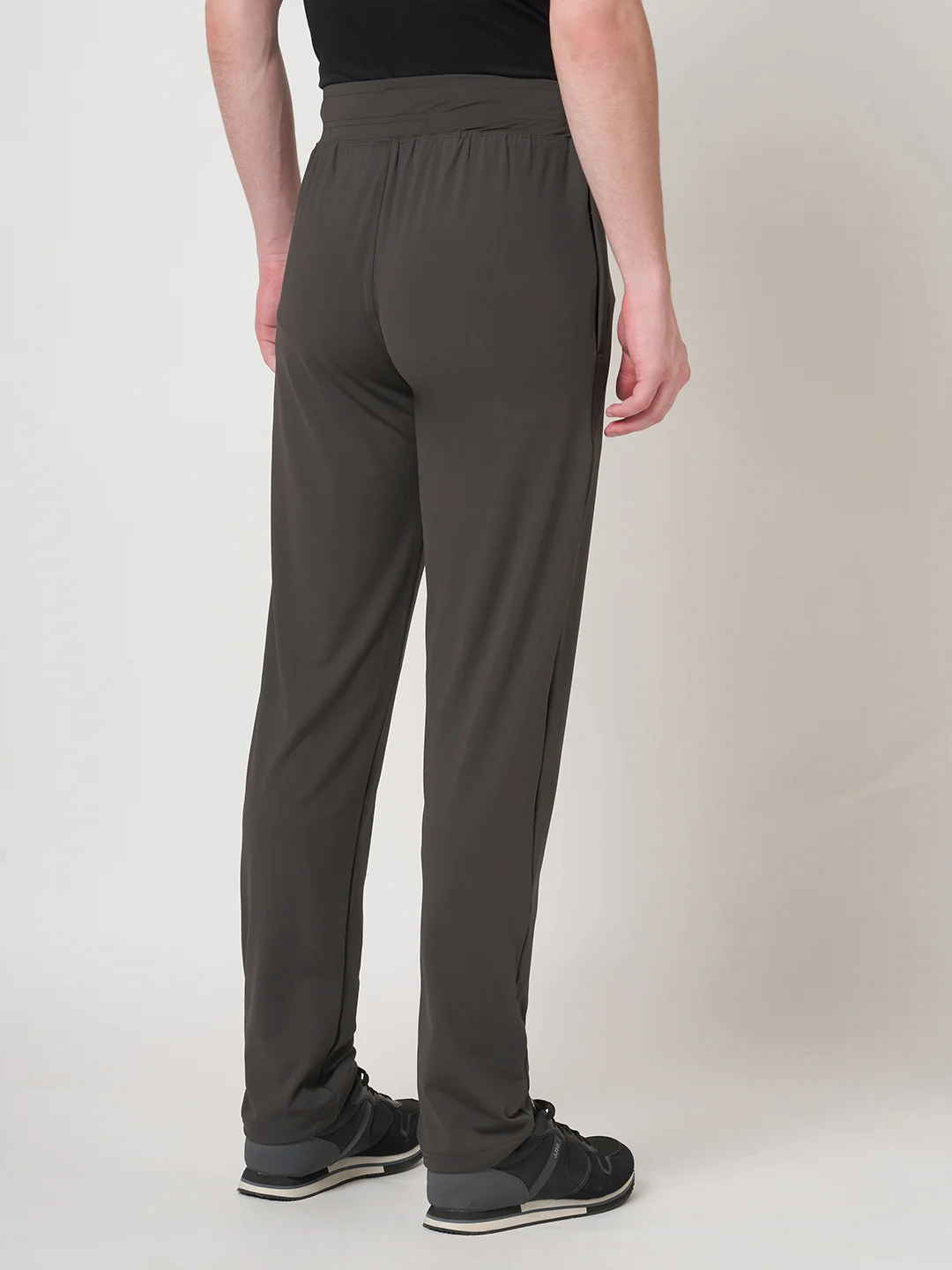 Rapid Dry Brown Solid Track Pant for Men (DRITX) - Image 8