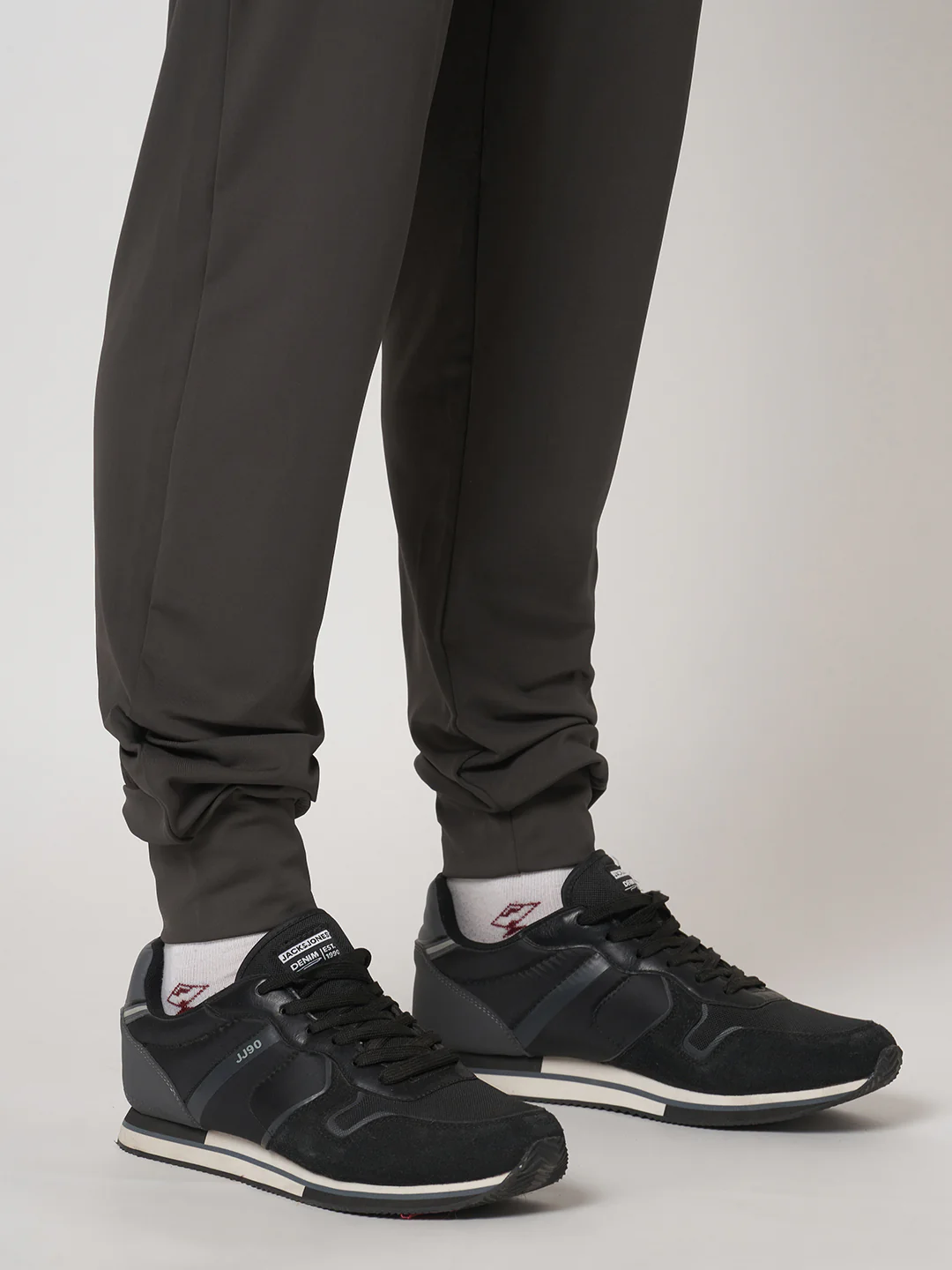 Rapid Dry Brown Solid Track Pant for Men (BROWN) - Image 5