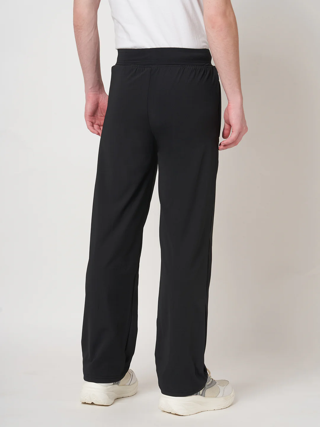 Straight Fit Rapid Dry Track Pant (Black) - Image 8