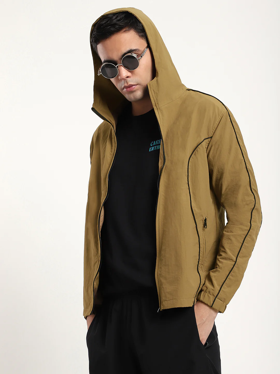 Tan AeroFlex Windbreaker Jacket - Image 10