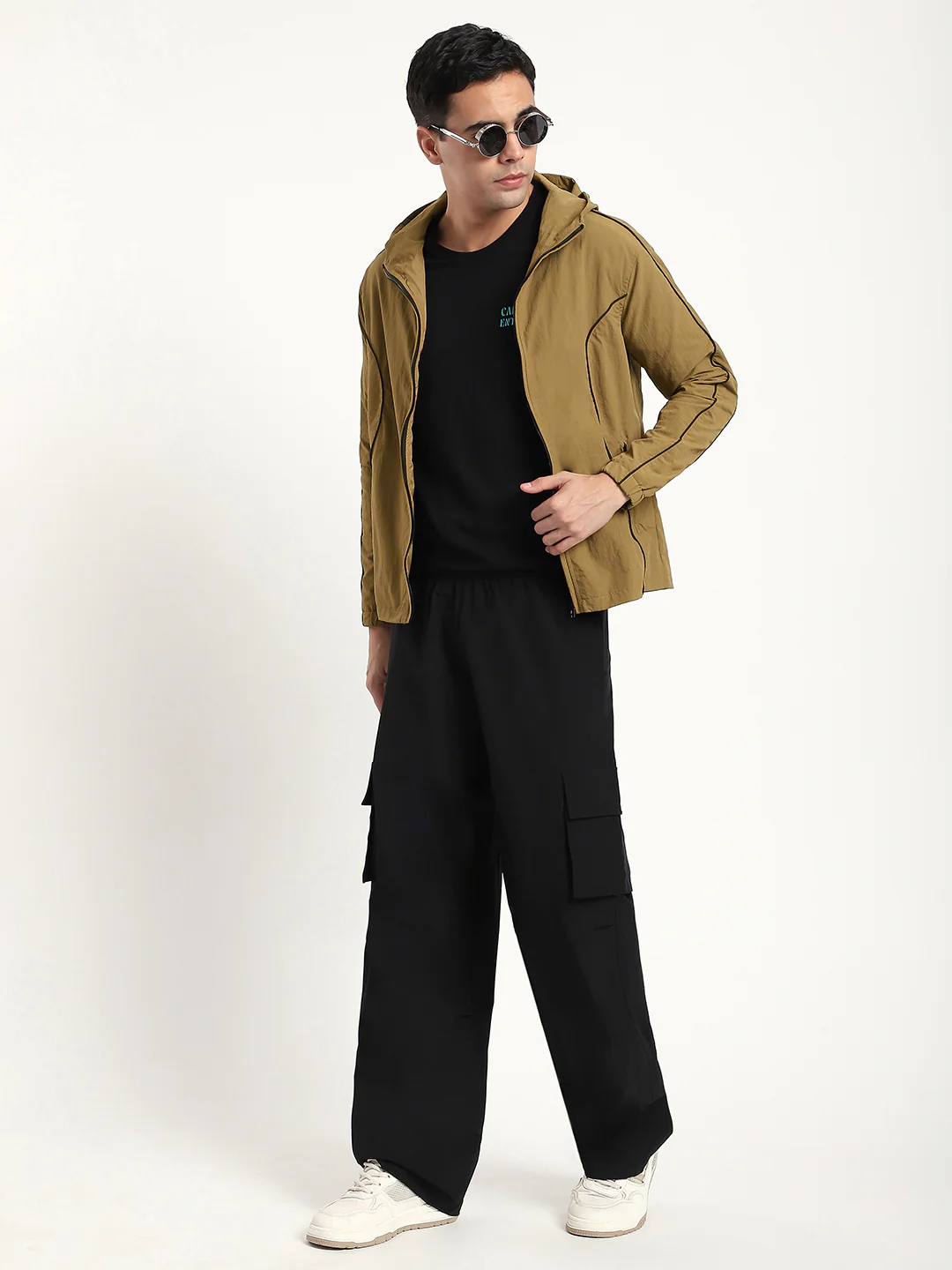 Tan AeroFlex Windbreaker Jacket - Image 9